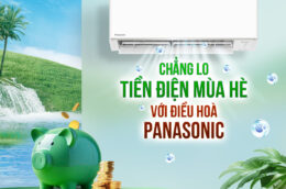 Làm lạnh tức thì, tiết kiệm tối đa với điều hòa Panasonic CU/CS-RU18AKH-8 18000BTU