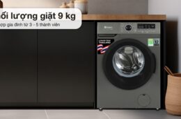 Máy giặt Casper WF-9VG1 9kg: chất lượng tốt vượt xa giá tiền