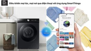 Máy Giặt Samsung Bespoke AI Inverter 14kg WW14BB944DGBSV