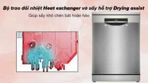 Máy Rửa Bát Bosch SMS6ECI11E 14 Bộ Series 6