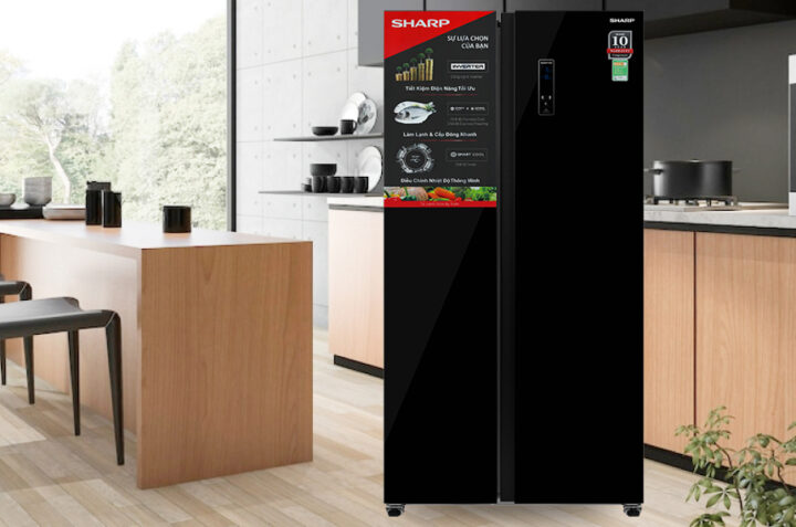 Những lý do khiến tủ lạnh Sharp Inverter SJ-SBX440VG-BK thu hút người dùng