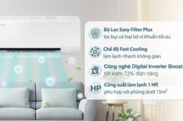 Những lý do nên mua điều hòa Samsung AR10DYHZAWKNSV Inverter