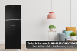 Phân tích ưu điểm của tủ lạnh Panasonic NR-TL381GPKV 2 cánh