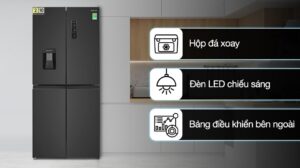 Tủ Lạnh Hitachi Inverter Multi Door 464 Lít HR4N7520DSWDXVN