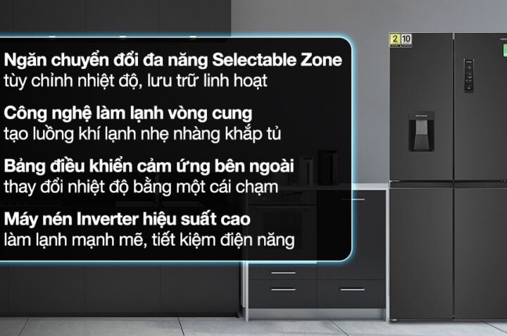 Vì sao nên chọn mua tủ lạnh Hitachi HR4N7520DSWDXVN Multi Door? 