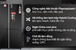 Vì sao tủ lạnh Sharp SJ-FXP640VG-BK 572 lít được ưa chuộng?