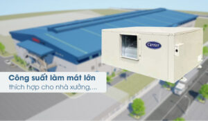 Điều Hòa Nối Ống Gió Carrier 1 Chiều 60000BTU 38LHU060S301/40LAU-X006