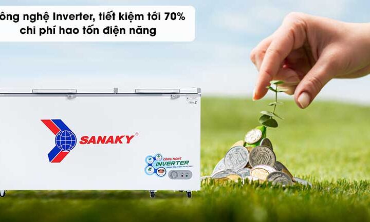 Đánh giá chi tiết tủ đông Sanaky VH-6699HY3 530 lít