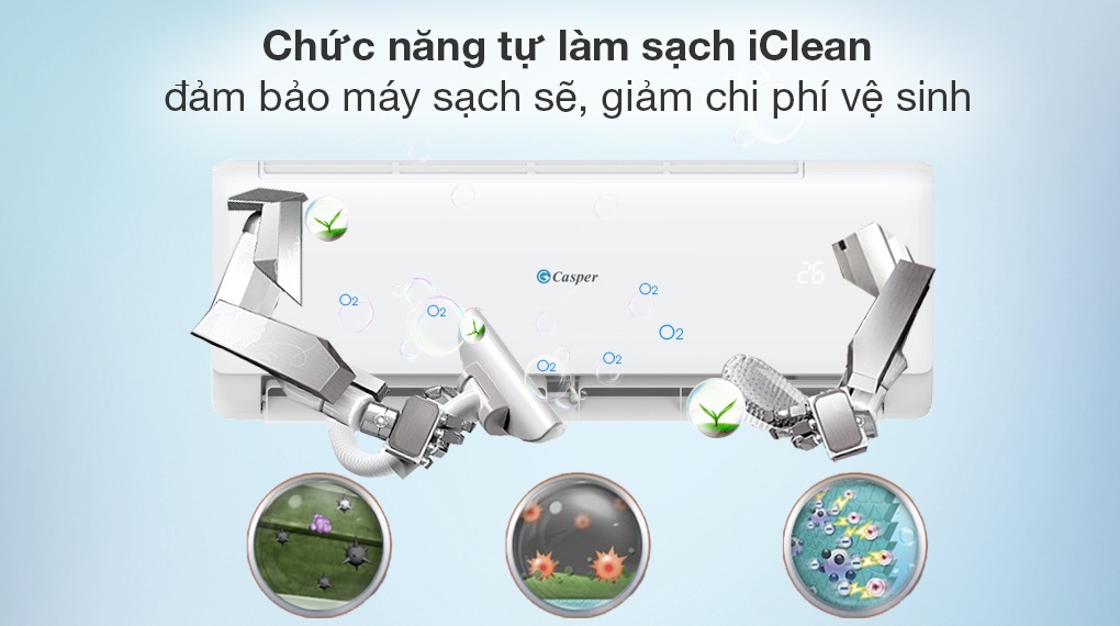 Điều hòa Casper 18000BTU TC-18IS36 đa dạng tiện ích sử dụng