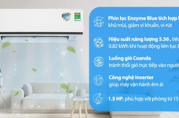 Điều hòa Daikin 12000BTU FTKB35YVMV: Sự chọn lựa không nên bỏ lỡ cho hè năm nay