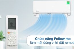Điều hòa Midea 1 chiều MSAGA-13CRDN8: Sản phẩm giá rẻ, chất lượng đáng mua