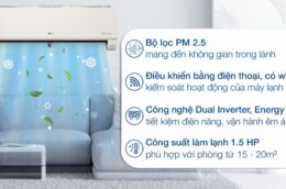 Những công nghệ hiện đại có trên điều hòa LG V13APIB 1 chiều