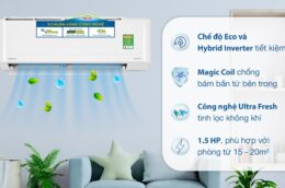 Tìm hiểu ưu, nhược điểm của điều hòa Toshiba RAS-H13C4KCVG-V Inverter