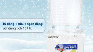 Tủ Đông Hòa Phát 107 Lít HPF AD6107.T1