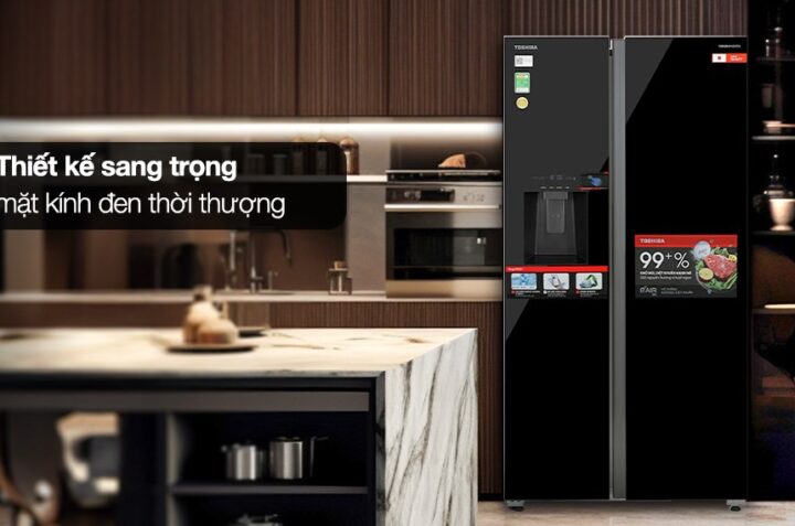 Tủ lạnh Toshiba GR-RS755WIA-PGV(22)-XK Inverter: Sự chọn lựa phù hợp cho mọi nhà