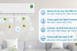 Ưu điểm vượt trội của điều hòa Panasonic 18000BTU CU/CS-RU18AKH-8