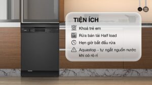 Máy Rửa Bát Hafele HDW-F605B 15 Bộ