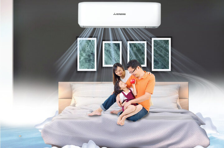 Điều hòa Mitsubishi Heavy SRK50ZSS-W5 Inverter: làm mát nhanh chóng, tiết kiệm điện vượt trội