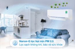 Điều hòa Panasonic Inverter YZ9AKH-8: lọc không khí siêu sạch, tiết kiệm điện