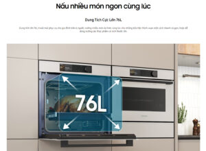Lò Nướng Samsung 76 Lít NV7B41201AS/SV