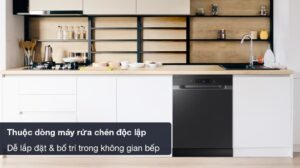 Máy Rửa Bát Samsung DW60CG550FSG/SV 14 Bộ