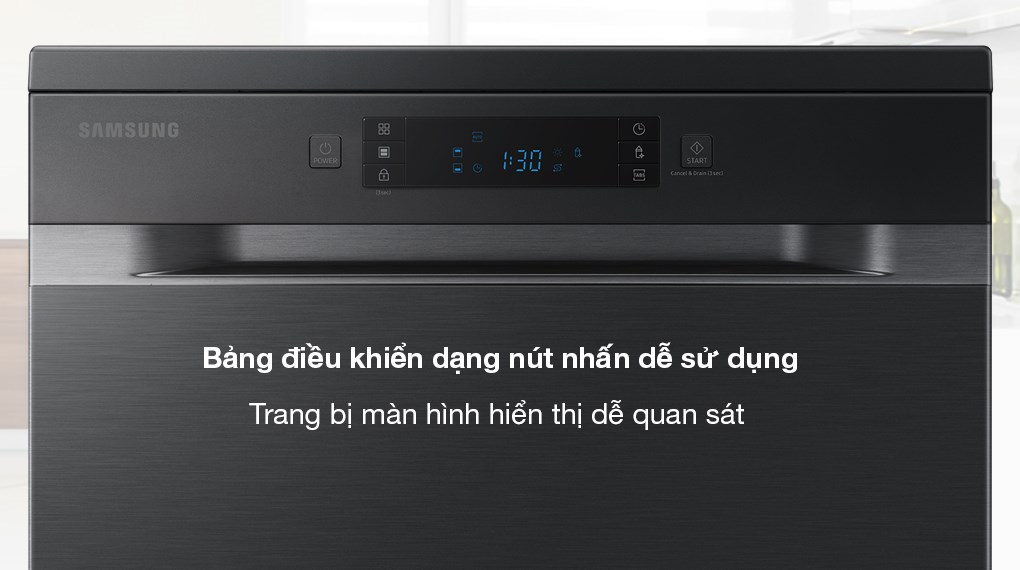 Máy Rửa Bát Samsung DW60CG550FSG/SV 14 Bộ