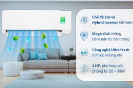 Những lý do nên chọn mua điều hòa Toshiba RAS-H18C4KCVG-V Inverter