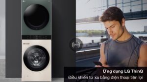 Tháp Giặt Sấy LG Inverter WashTower Giặt 25Kg Sấy 17Kg WT2517NHEG