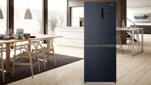 Tủ Lạnh Aqua Inverter Multi Door AQR-M466XA(CBC) 410 Lít