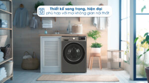 Máy Giặt Sấy LG FV1411D4B Inverter Giặt 11kg Sấy 7kg