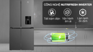 Tủ Lạnh Electrolux Inverter Multi Door 492 Lít EQE4960A-B