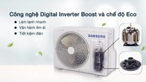 Điều Hòa Samsung 18000BTU 1 Chiều Inverter AR18BYAAAWKNSV
