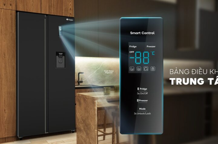 Tìm hiểu ưu điểm, hạn chế của tủ lạnh Casper RS-460PBW