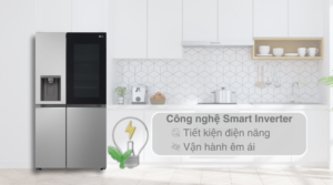 Tủ Lạnh LG Inverter Side By Side InstaView 635 Lít GR-G257SV