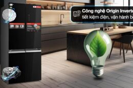 Tủ lạnh Toshiba GR-RF677WI-PGV(22)-XK Inverter: Giữ trọn hương vị thực phẩm