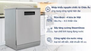 Máy Rửa Bát Beko DEN48520XAD 15 Bộ Độc Lập