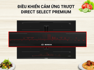 Bếp Từ Kết Hợp Hút Mùi Bosch PXX895D66E 4 Vùng Nấu Series 8