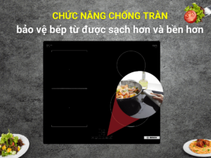 Bếp Từ Bosch PWP611BB5E 4 Vùng Nấu Series 4