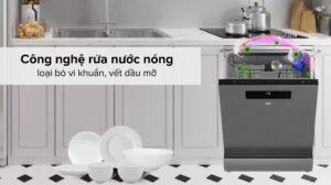 Máy Rửa Bát Beko DEN48520XAD 15 Bộ Độc Lập
