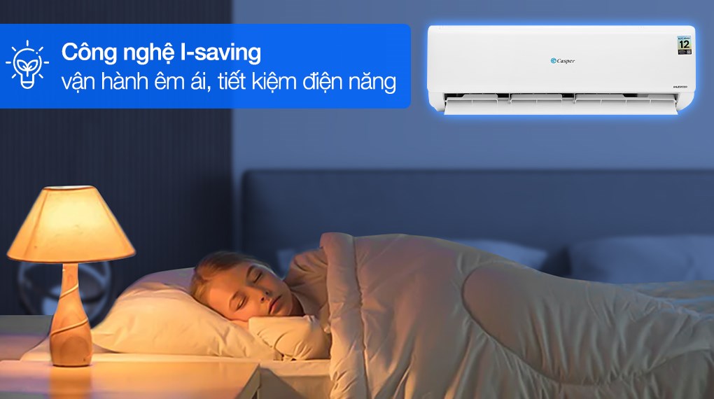 Điều hòa Casper TC-18IS36 1 chiều cho hiệu quả tiết kiệm điện năng vượt trội