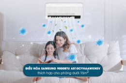 Điều hòa Samsung 9000BTU AR10CYHAAWKNSV: Lựa chọn tuyệt vời cho phòng dưới 15m2
