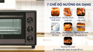 Lò Nướng Electrolux 32 Lít EOT3218XG