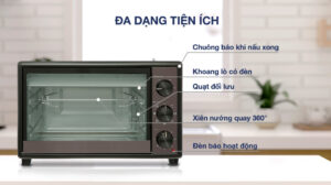 Lò Nướng Electrolux 32 Lít EOT3218XG