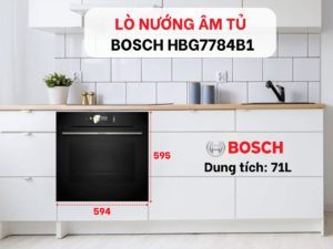 Lò Nướng Bosch 71 Lít HBG7784B1 Series 8