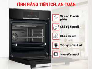 Lò Nướng Bosch 66 Lít HBJ559EB6M Series 6