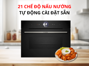 Lò Nướng Kèm Hấp Bosch 47 Lít CSG7364B1 Series 8