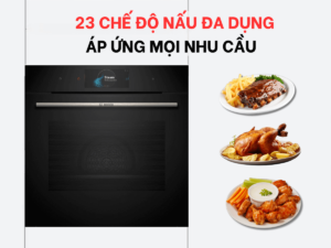 Lò Nướng Kèm Hấp Bosch 71 Lít HSG7584B1 Series 8