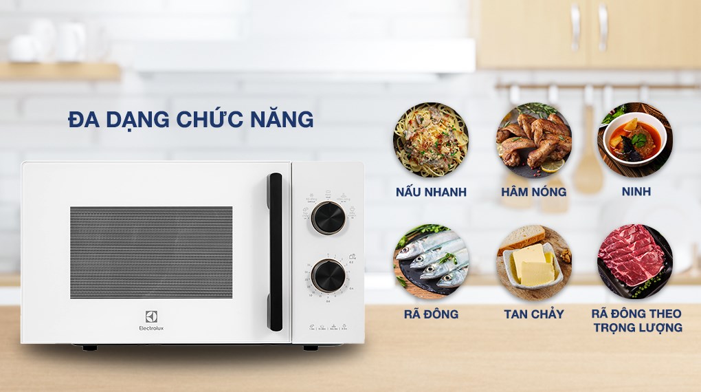 Lò Vi Sóng Electrolux EMM20K22W 20 Lít