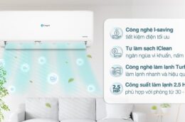 Mát lạnh ngày hè với điều hòa Casper 24000BTU GC-24IS35