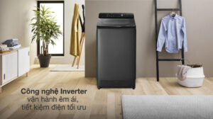 Máy Giặt Hitachi Lồng Đứng 10.5Kg Inverter LTL H0MVW0T